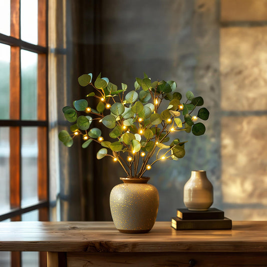 Fairy Light Olive Branch